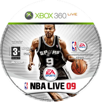 NBA Live 09 Xbox 360 LT2.0